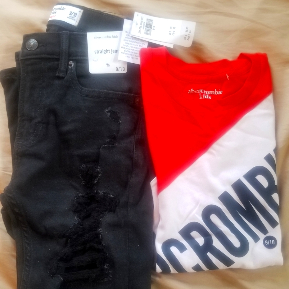 Boy's NWT Jean's and Short Sleeve Shirt